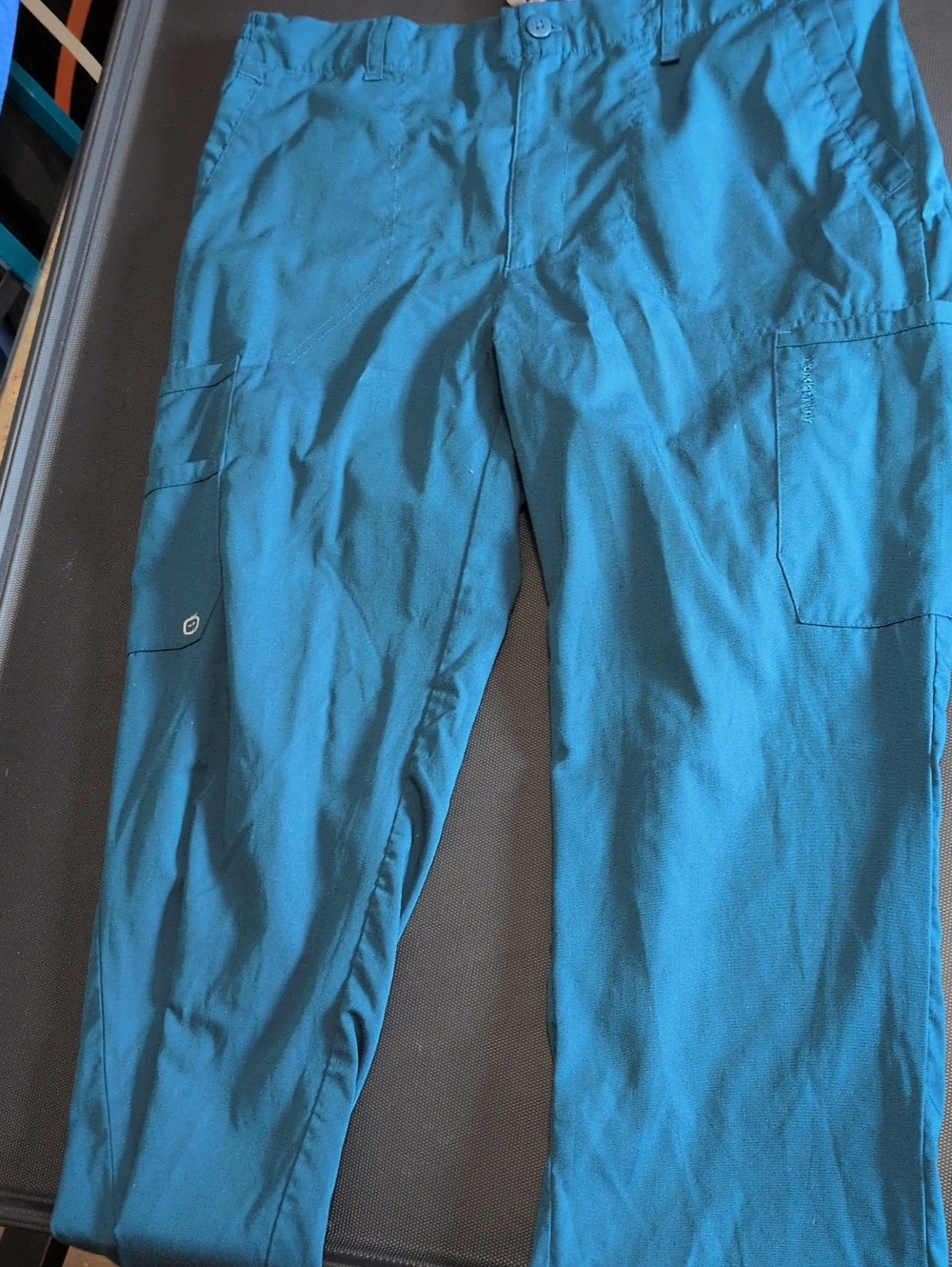 Wonderwink Mens Scrub Pants XL Turquoise Blue